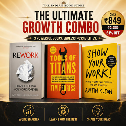 The Ultimate Growth Combo [Rework, Tools Of Titans & Show Your Work] Paperback