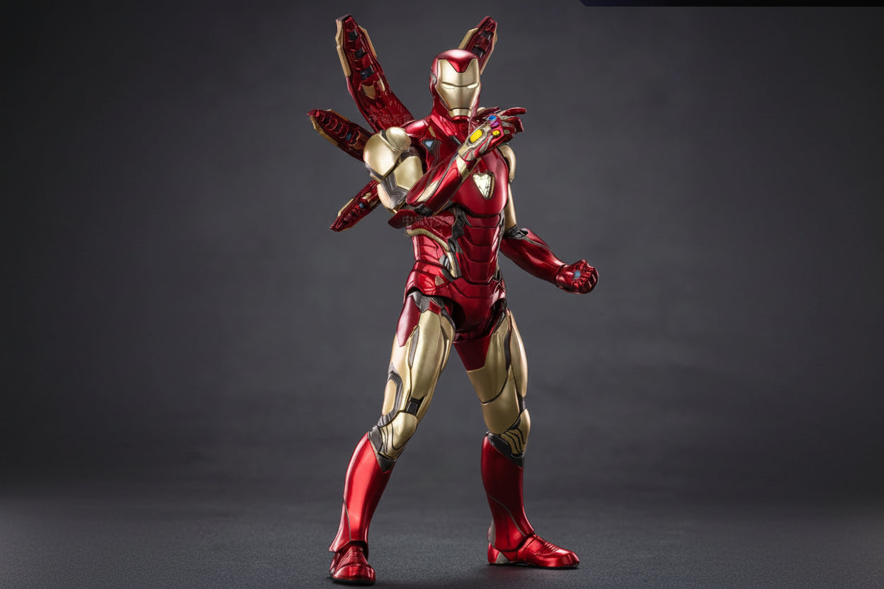 ZD Toys Avengers Endgame Iron Man Mark 85 Action Figure 2.0 Version (Limited Edition)