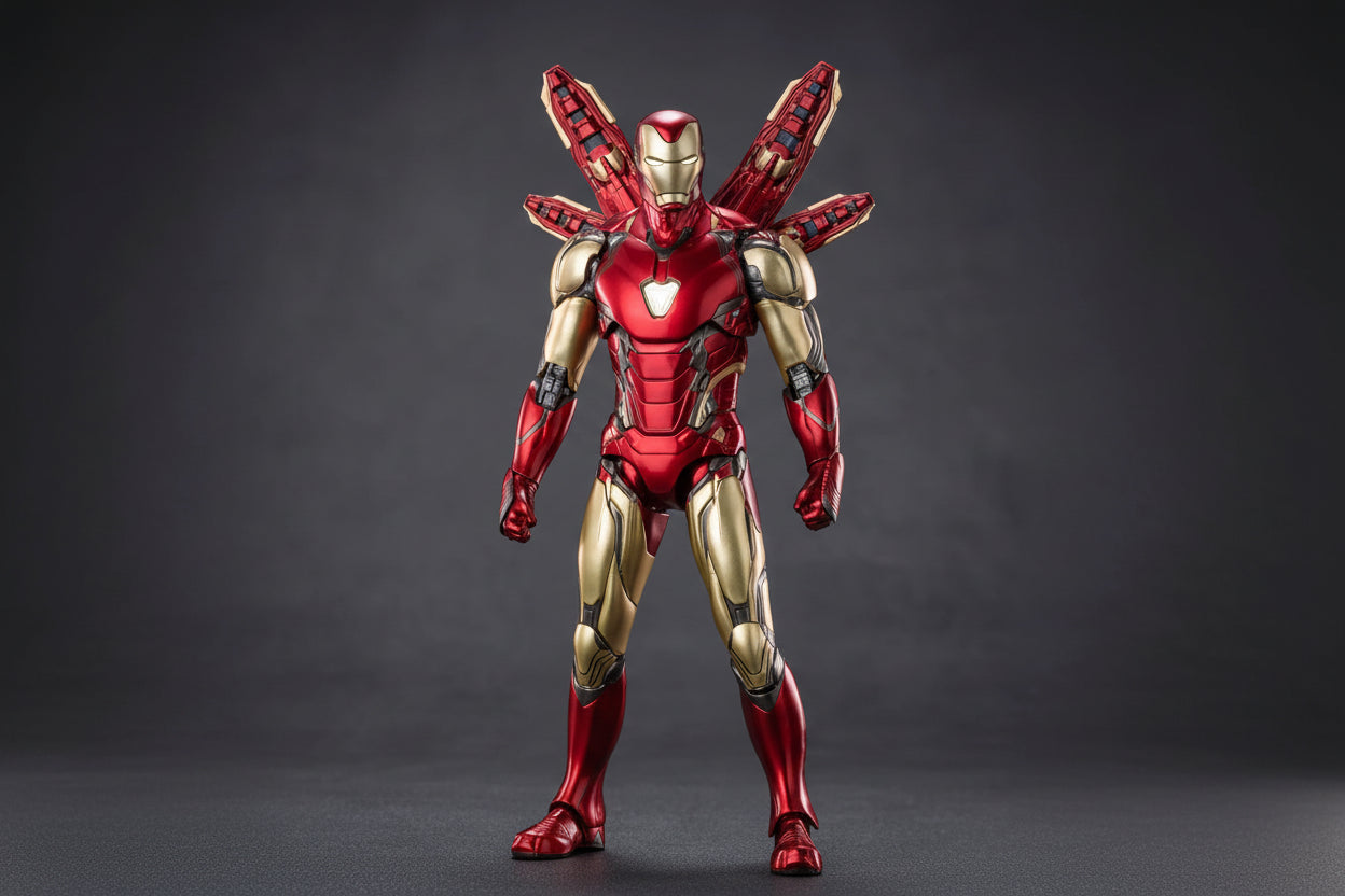 ZD Toys Avengers Endgame Iron Man Mark 85 Action Figure 2.0 Version (Limited Edition)
