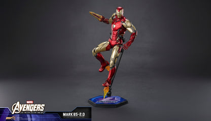 ZD Toys Avengers Endgame Iron Man Mark 85 Action Figure 2.0 Version (Limited Edition)