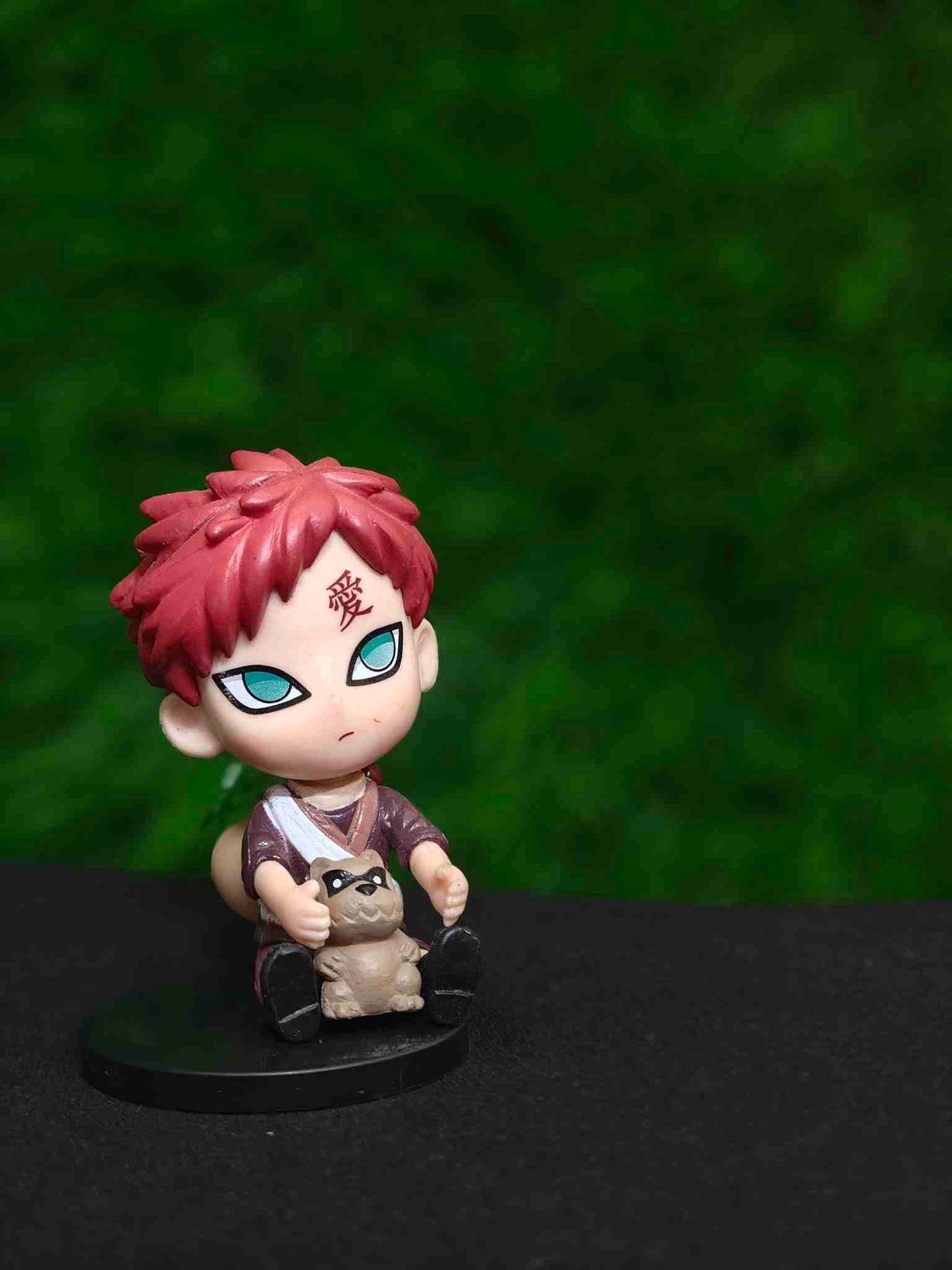 Naruto Series : Chibi Gaara with Teddy Bear Action Figure