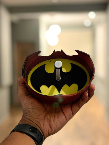 Batman Shadow Wall Lamp One Piece Anime 3D LED Illusion Night Light, USB Powered,Touch Control