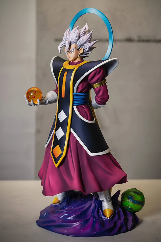 DBZ Grand Priest Goku PVC Anime Action Figure Collectible Statue 37cm