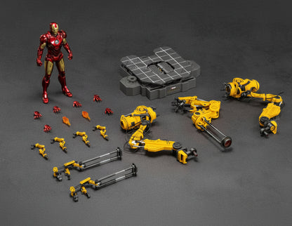 ZD Toys Iron Man MK4 Suit Up Gantry Action Figure - Limited Edition