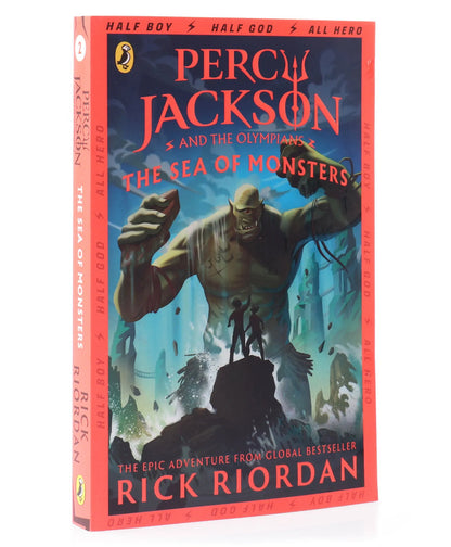 Percy Jackson and The Sea of Monsters (Book 2) By Rick Riordan (Hardcover)