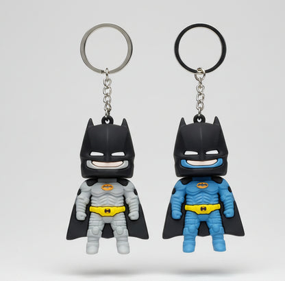 Batman Avenger Action Figure 3D Keychain Pack of 2