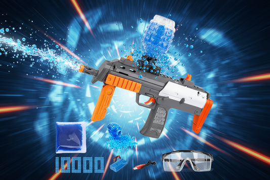 Water Blaster Gun & Small Balls Foam Blaster for Outdoor Activities for Adult Airsoft Gun Automatic