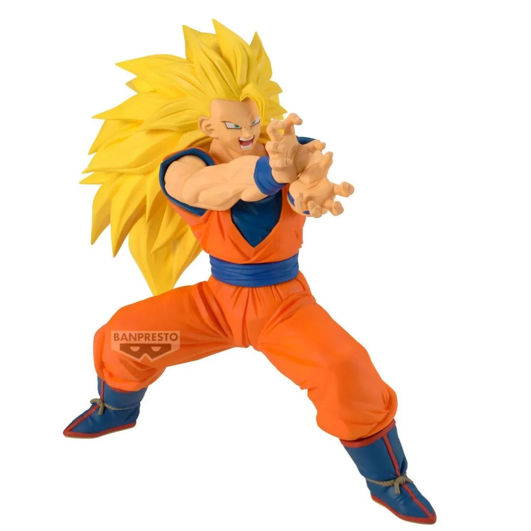 Dragon Ball Z Super Saiyan 3 Goku Match Makers Action Figure By Banpresto
