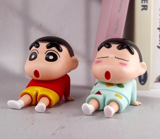 Shinchan Mobile Holder Set of 2- Action figure 10cm