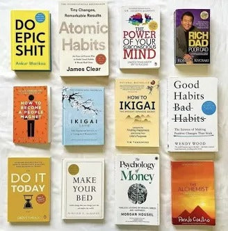 Self Help Books Combo Set of 12 (Paperback)