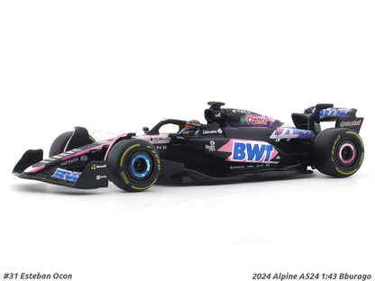 Burrago 1:43 F1 #31Estaban Ocon Die cast Car