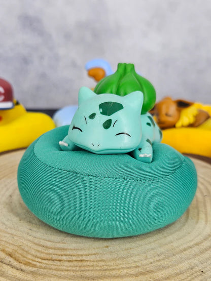 Pokemon Sleeping Figure Set - Set of 6 Collectible Miniatures