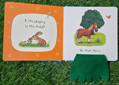 Who's Hiding On the Farm By Axel Scheffler
