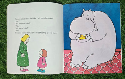 There's a Hippopotamus on Our Roof Eating Cake By Hazel Edwards
