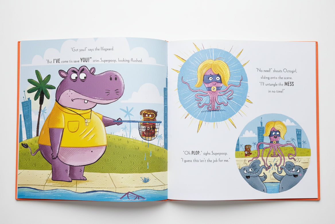 Superpoop By Sam Harper (Author),Chris Jevons (Illustrator)