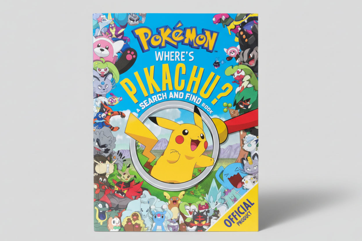 Pokemon Where's Pikachu? A search & find book By Pokemon