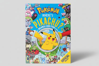 Pokemon Where's Pikachu? A search & find book By Pokemon