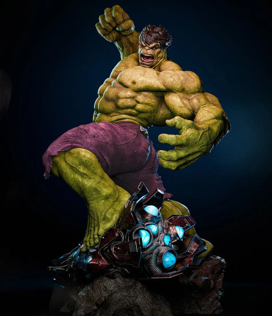 Hulk 1/6 Scale Resin Statue (50 cm) by Tibs 3D Studio – Premium Collector Edition