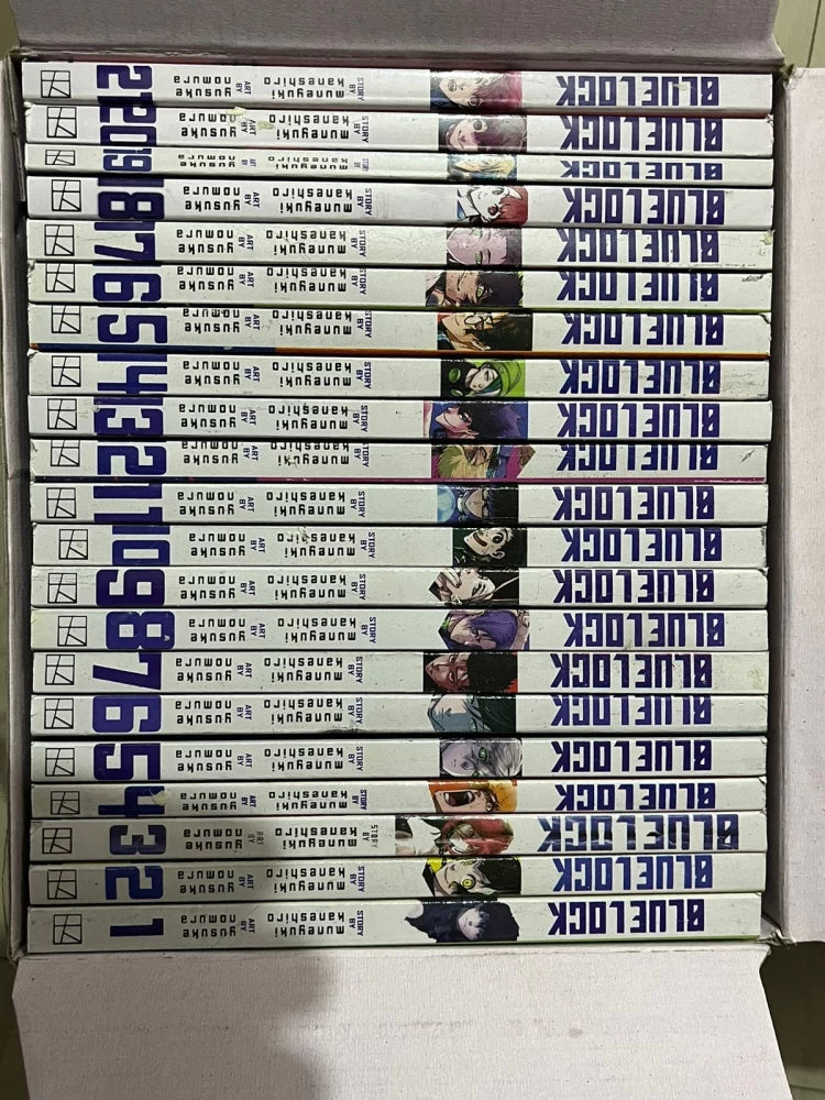 Blue Lock Manga Box Set Vol 1-21