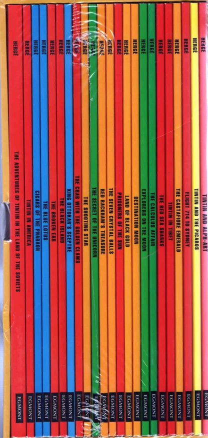 Tintin Box Set of 23 Books