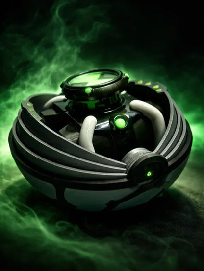 Ben 10 Classic Omnitrix Display Pod – Magnetic Retractable Case with Omnitrix For Display