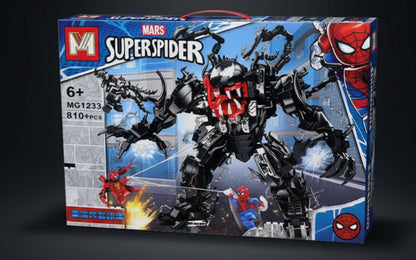 Super Spider Venom and Spider-Man vs. Carnage 810-piece construction Set Building Blocks