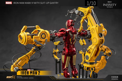 ZD Toys Iron Man MK4 Suit Up Gantry Action Figure - Limited Edition