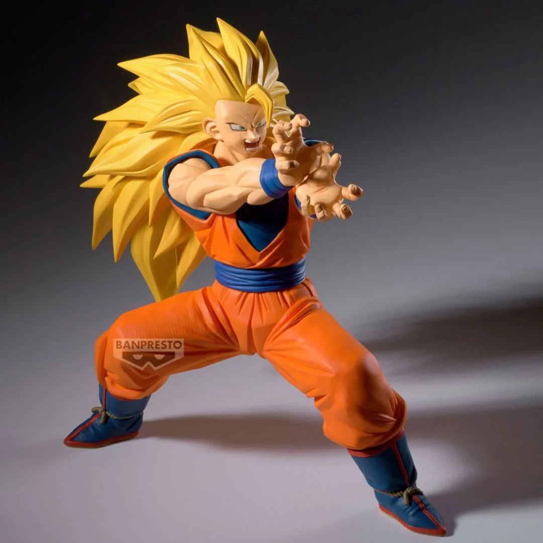 Dragon Ball Z Super Saiyan 3 Goku Match Makers Action Figure By Banpresto