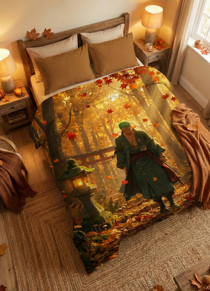 Roronoa Zoro One Piece Anime Tapestry for Home Bedroom Living Room (Multicolor)