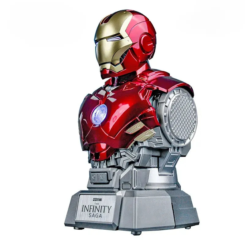 Iron Man MK4 SE Bust Bluetooth Speaker – Collectible Display Model with LED Light-Up