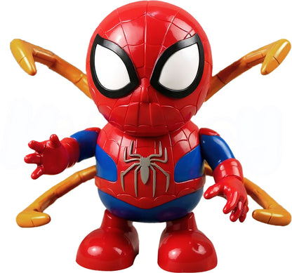 Dancing Spider-Man Action Figure Toy with Lights & Sounds for Kids