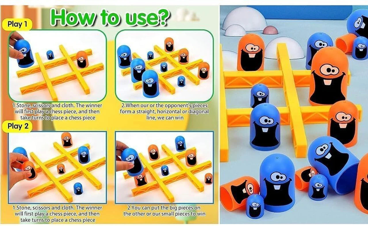 Gobble Stack Cross Game |Mind Challenging Logic Puzzle Indore Board Game for Boys & Girls Age 5+ Years