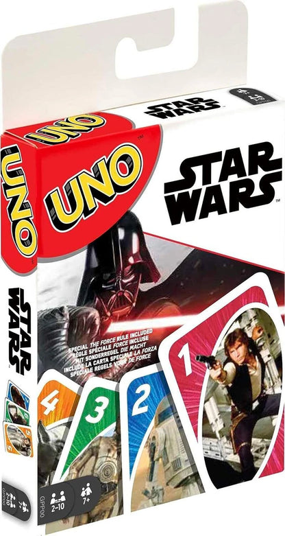 UNO Star Wars Matching Card Game Pack of 3