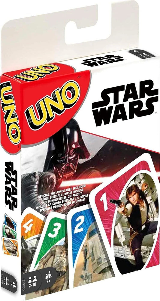 UNO Star Wars Matching Card Game Pack of 3