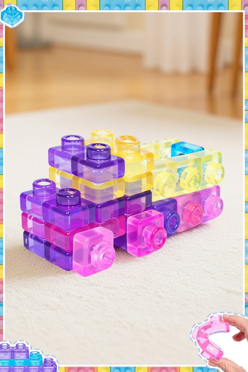 Magic Gummy Bloc Soft Building Block Sensory Squishy and Stretchable