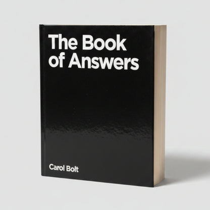 BOOK OF ANSWERS By Carol Bolt (Paperback)