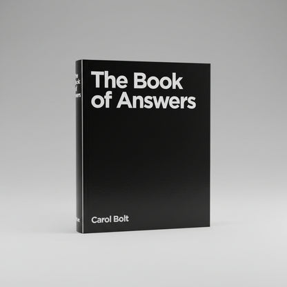 BOOK OF ANSWERS By Carol Bolt (Paperback)