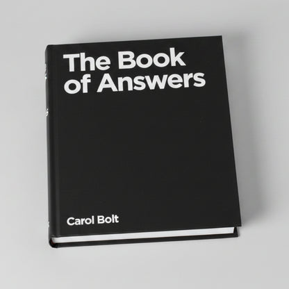 BOOK OF ANSWERS By Carol Bolt (Hardcover)