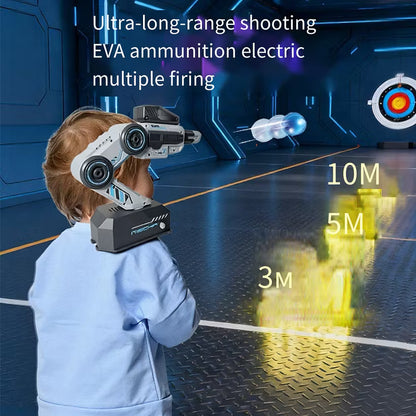 Smart Shoulder Blaster Robotic Motion Tracking Toy with Remote Control & 10 Soft Bullets