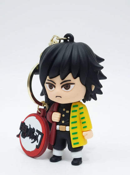 Demon Slayer Giyu Tomioka 3D Keychain Pack of 2