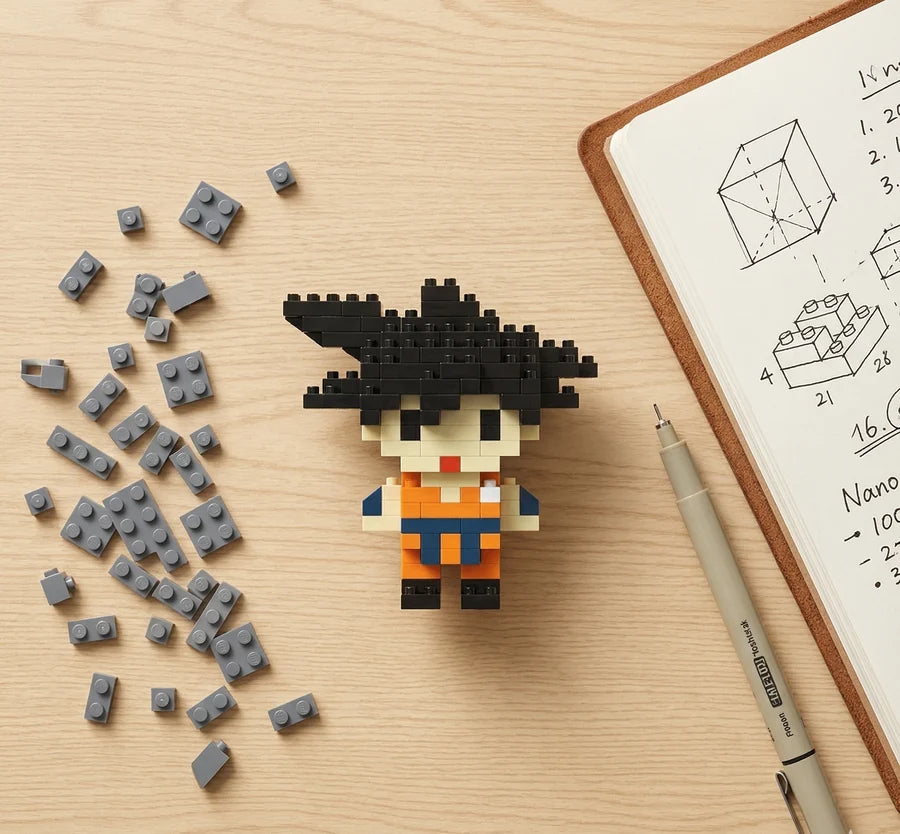 Mini Building Block Goku Mini Brick Toy for Kids 6+ (Limited Edition)