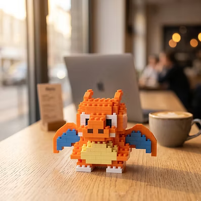 Mini Building Blocks Charizard Mini Toy for Kids 6+ (Limited Edition)