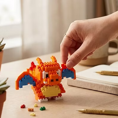 Mini Building Blocks Charizard Mini Toy for Kids 6+ (Limited Edition)