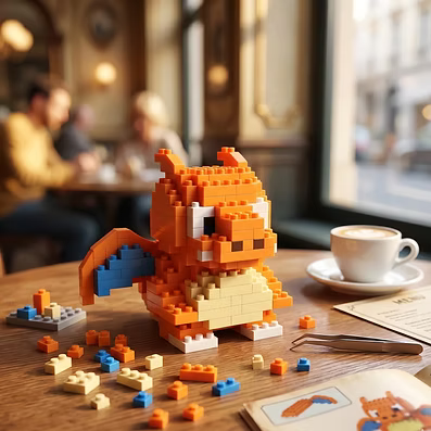 Mini Building Blocks Charizard Mini Toy for Kids 6+ (Limited Edition)