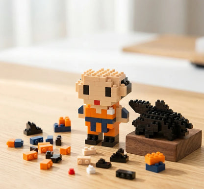 Mini Building Block Goku Mini Brick Toy for Kids 6+ (Limited Edition)