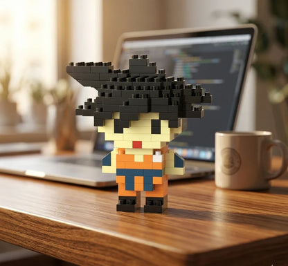 Mini Building Block Goku Mini Brick Toy for Kids 6+ (Limited Edition)
