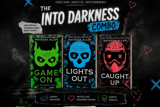 Into Darkness Series 3 Books Collection Set (Lights Out, Caught Up & Game On) By Navessa Allen (Paperback)