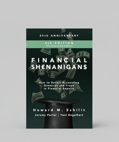 Financial Shenanigans, 4th Edition By Howard M. Schilit & Team (Paperback)