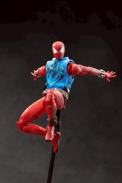 ZD Toys Marvel Spiderman Scarlet Spider 1/10th Scale Action Figure - Limited Edition