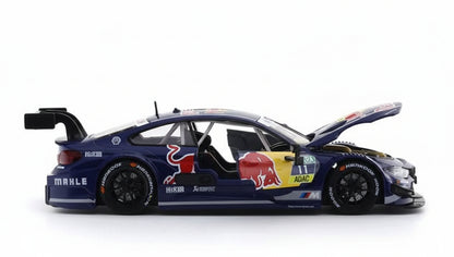 BMW M4 DTM Car Redbull Diecast Model Car, 1:24 Scale Collectible Toy, Blue